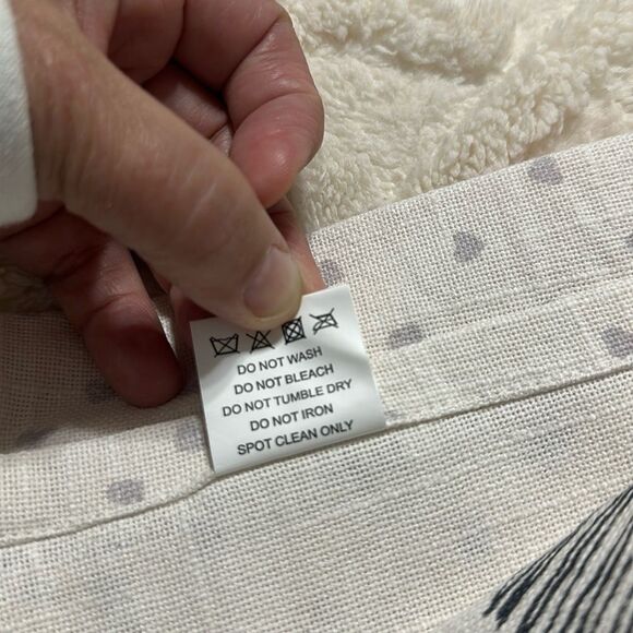 with LOVE Pink Ivory Black Metallic PARIS Eiffel Tower Cotton Kitchen Towels 2pc - Picture 7 of 7